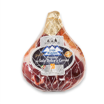 Prosciutto Crudo senza osso, Pressato, Dolce Maggiore® Prosciutto al Sale Dolce di Cervia®