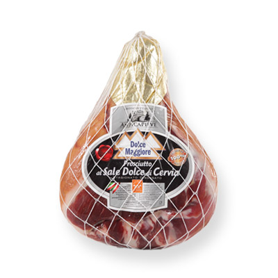 Prosciutto Crudo senza osso, Pressato Gran Riserva, Dolce Maggiore® Prosciutto al Sale Dolce di Cervia®